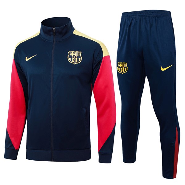 Trainingsanzug Barcelona 2024-2025 Blau Rote 3